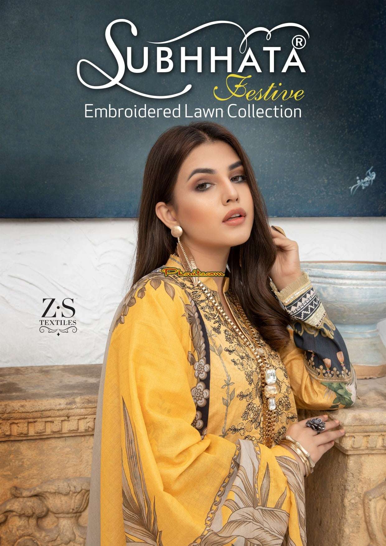 SUBHATA FESTIVE EMBROIDERD LAWN COLLECTION 